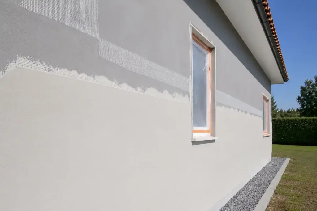 enduit de façade dans le var