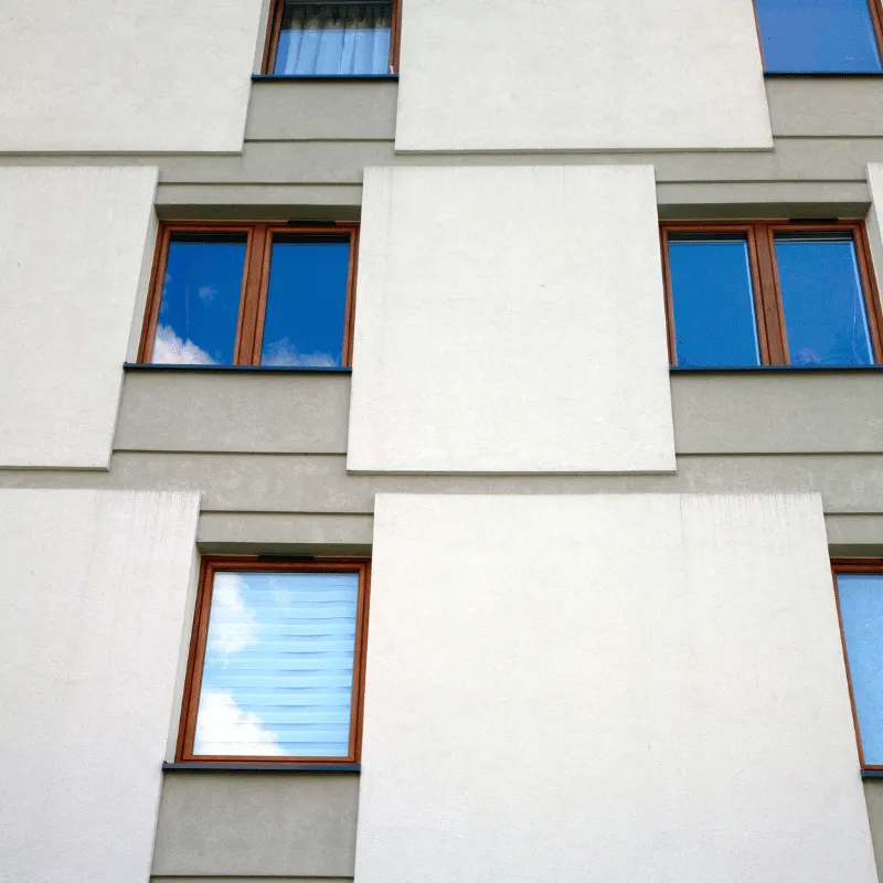 demoussage d'une façade